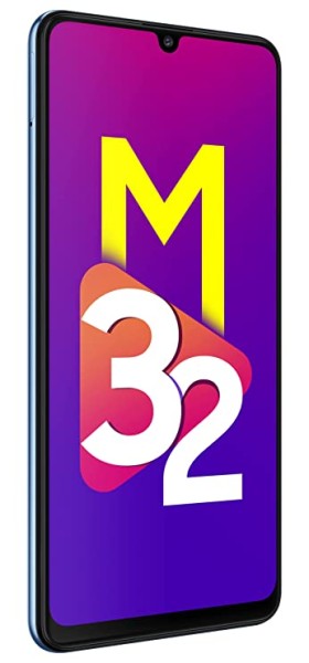 Samsung Galaxy M32 (Light Blue, 4GB RAM, 64GB Storage)