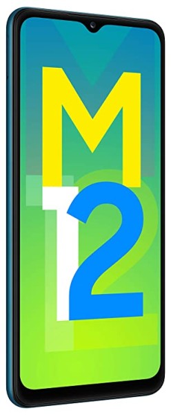 Samsung Galaxy M12 (Blue,4GB RAM, 64GB Storage) 6000 mAh with 8nm Processor | True 48 MP Quad Camera | 90Hz Refresh Rate