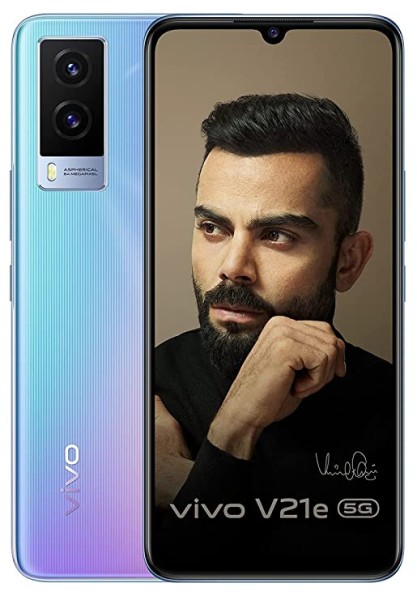 Vivo V21e 5G (Sunset Jazz, 8GB RAM, 128GB Storage) with No Cost EMI/Additional Exchange Offers