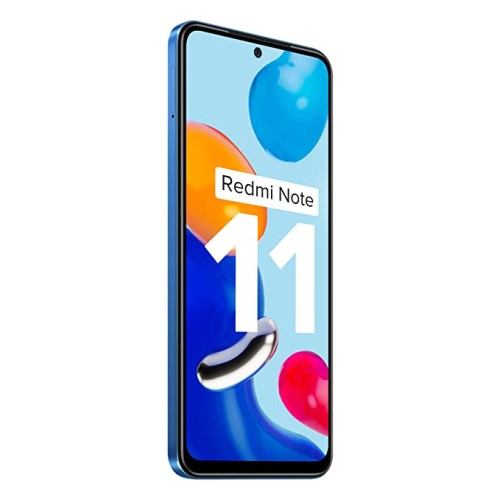Redmi Note 11 (Horizon Blue, 4GB RAM, 64GB Storage) | 90Hz FHD+ AMOLED Display | Qualcomm® Snapdragon™ 680-6nm | Alexa Built-in
