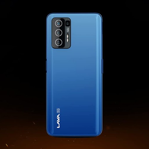 Lava Agni 5G |64 MP AI Quad Camera| (8GB RAM/128 GB ROM) (Fiery Blue)