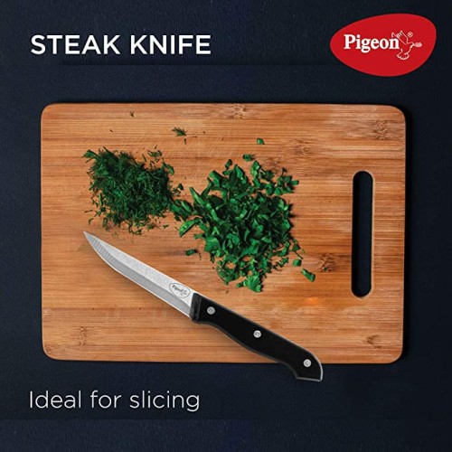Pigeon by Stove Kraft Shears Kitchen Knifes 6 Piece Set with Wooden Block