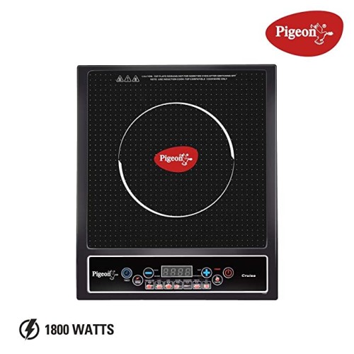 Pigeon by Stovekraft Cruise 1800 watt Induction Cooktop (Black)