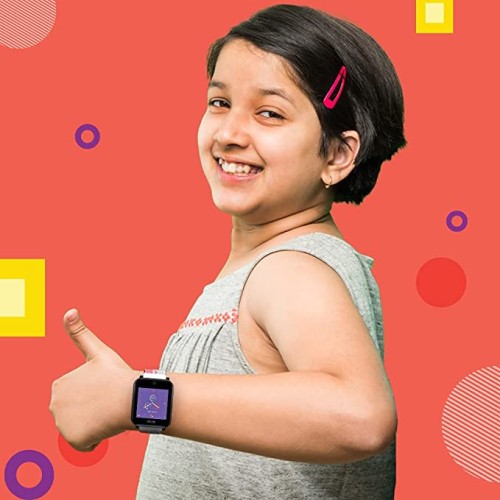 GOQii Smart Vital Junior for Kids Fitness, SpO2, Body Temperature and Sleep Tracker with 3 Months Personal Coaching Subscription