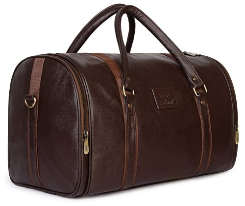 The Clownfish Gypsy Synthetic 47 cms Brown Travel Duffle (TCFDBFL-LS30LBR3)