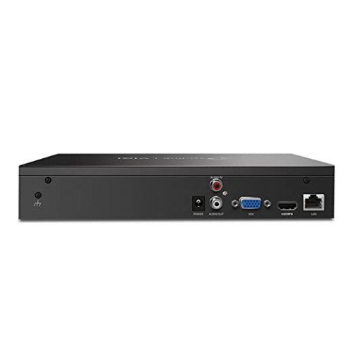 TP-Link VIGI NVR1008H VIGI 8 Channel Network Video Recorder | H.265+ | 80 Mbps Video Access Bandwidth | Two-Way Audio | Remote Monitoring | ONVIF, Black, (VIGINVR1008H)