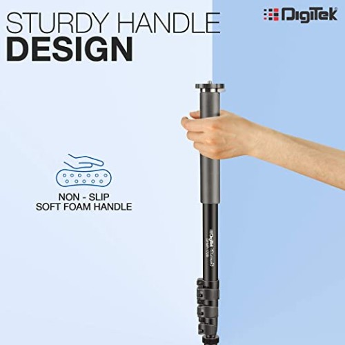 Digitek (DPMP 172B) Professional Ultra Portable Cum Heavy Duty Monopod, Maximum Load : 10kgs