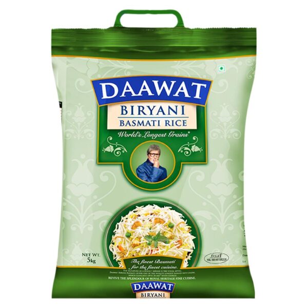 Daawat Biryani Basmati Rice 5 kg